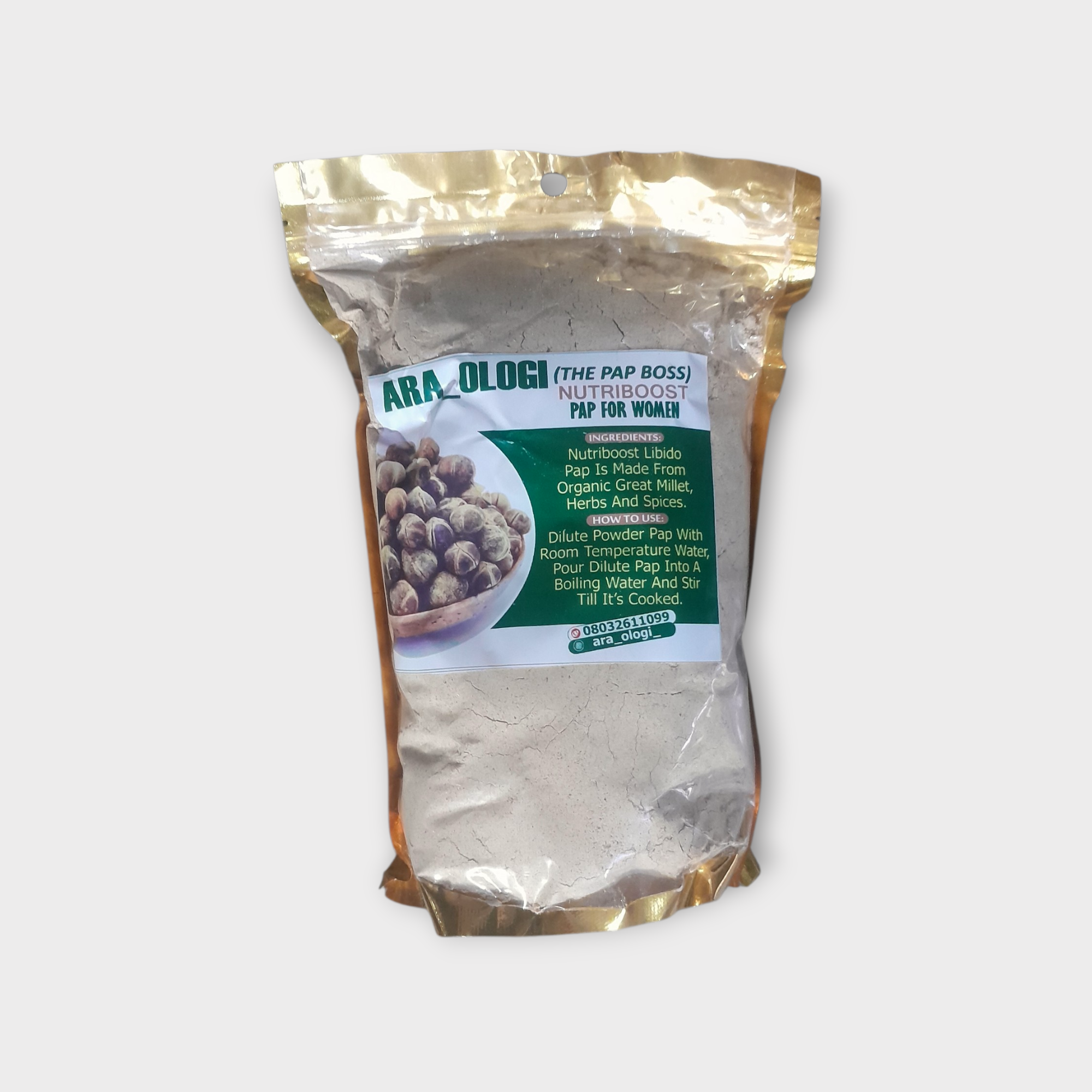 Gorontula pap (300g)